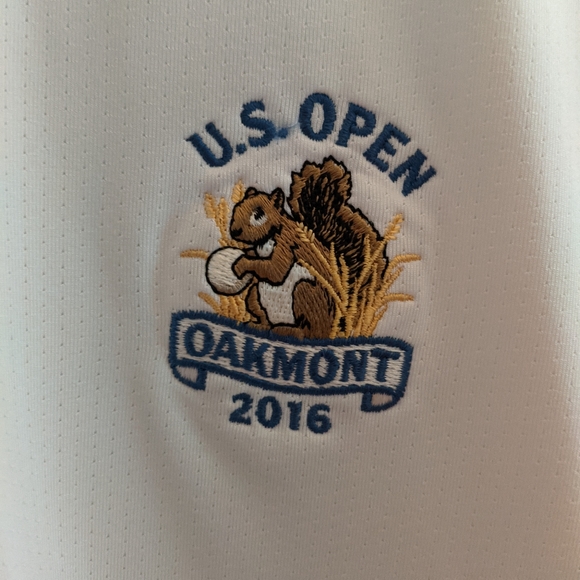 2016 U.S. Open Oakmont adidas Golf Polo - Sz M - Picture 2 of 5